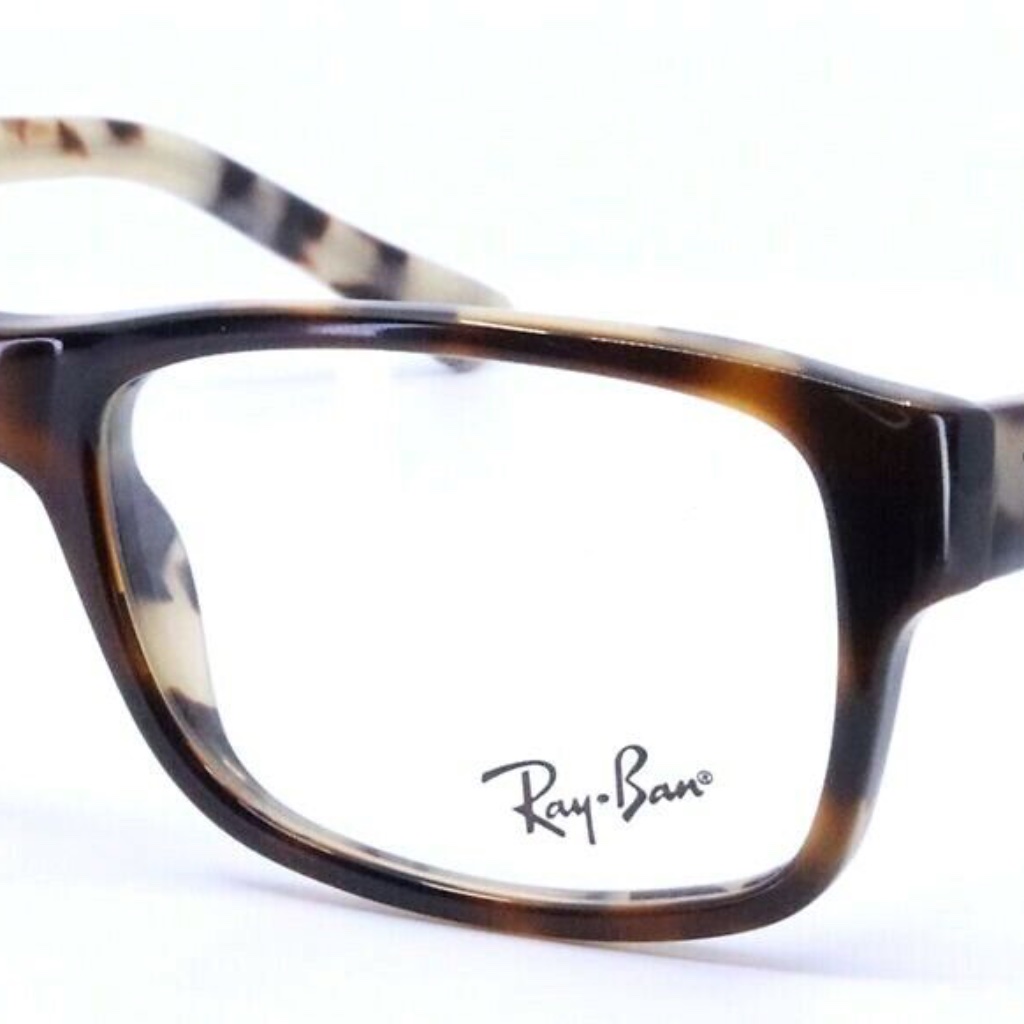 New Ray-Ban Frames Tortoise Beige Havana Rb 5268 5676 50-16-135 Unisex Glasses